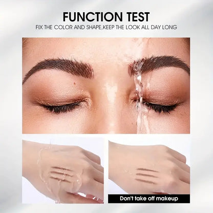 Waterproof Eyebrows Styling Liquid , Eyelash Eyebrow Styling Soap, Long Lasting Eyebrow Wax Gel Cream Makeup For Natural Eyebrows Look