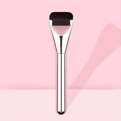 1pc New Ultra Thin Blade Shaped Flat Head Foundation Brush, Cosmetic Tool For Makeup Artists, Does Not Eat Powder