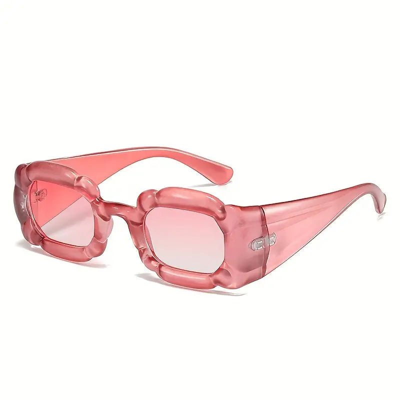 Inflated Fashion Sunglasses For Women Men Y2K Hiphop Fashion Candy Color Sun Shades For Party Prom Club