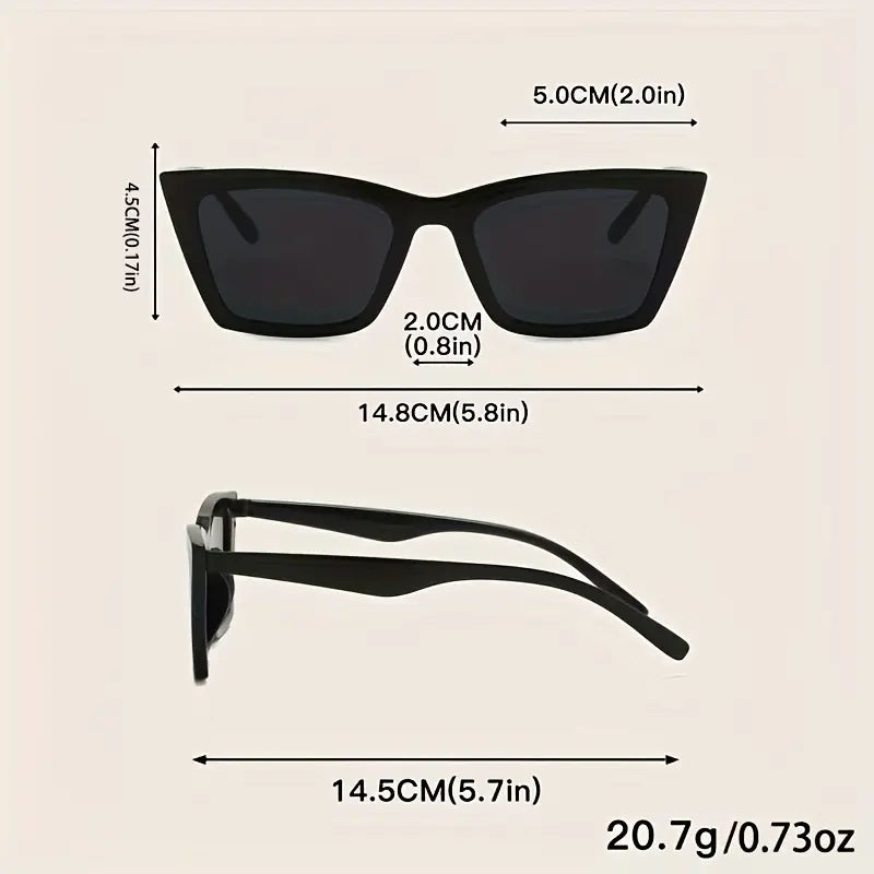 Cat Eye Fashion Sunglasses For Women Men Summer Beach Sun Shades Glasses For Vacation Travel