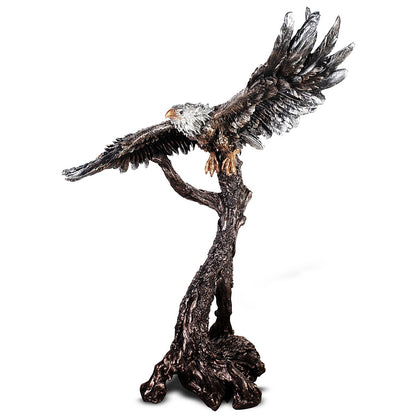 Eagle Statue Bronze Nickel Silver