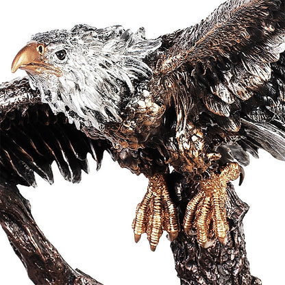 Eagle Statue Bronze Nickel Silver