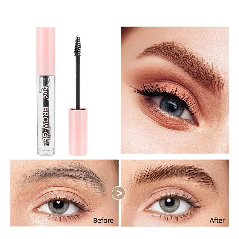 Long-Lasting Transparent Eyebrow Brow Gel for Stylish and Smudge proof Makeup