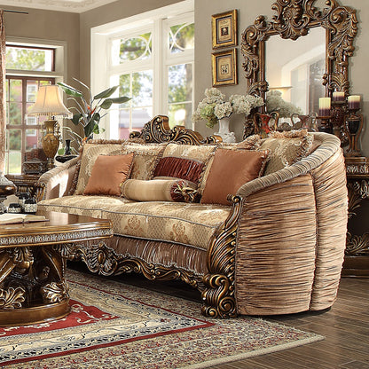 Sofa in Antique Gold