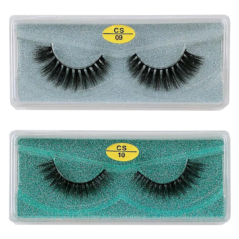 50 Pairs faux Mink Eyelashes 3d Mink Lashes Natural False Eyelashes Messy Fake Eyelashes Makeup False Lashes