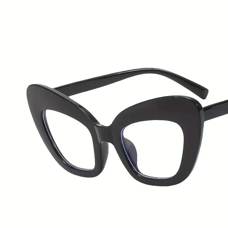 Oversized Cat Eye Glasses: Get Best UV Protection With Blue Light Blocking Glasses! Fashion Women's Glasses Sunglasses