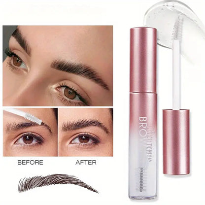 Eyebrow Styling Gel, Strong Holding Eyebrow Shaping Liquid, Long-lasting Waterproof Eyebrow Raincoat