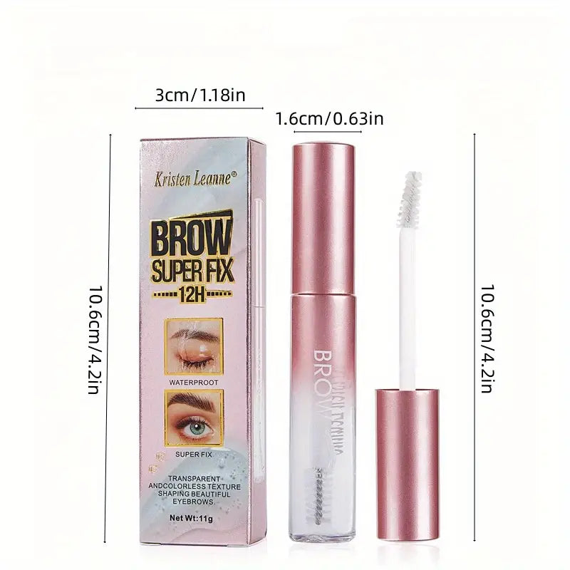 Eyebrow Styling Gel, Strong Holding Eyebrow Shaping Liquid, Long-lasting Waterproof Eyebrow Raincoat