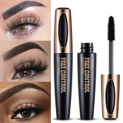 Mascara effet cils en Fiber de soie 5D, imperméable, épais, Extension de cils, outil de maquillage, Mascara à friser