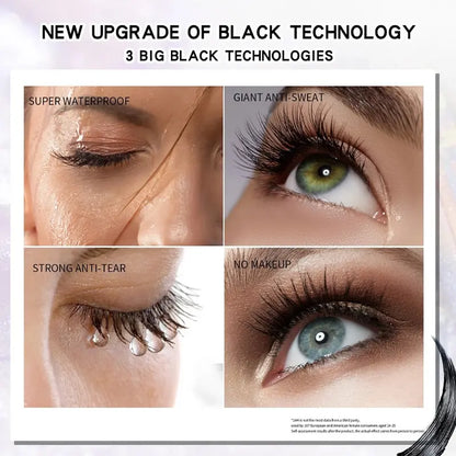 Eyelashes Lengthening Mascara Waterproof Long Lasting Silky Lash Black Eyelashes Extension Makeup Beauty Eye Korean Makeup