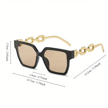 Square Sunglasses Women Luxury Brand Travel Black Rectangle Glasses Female Fashion Retro