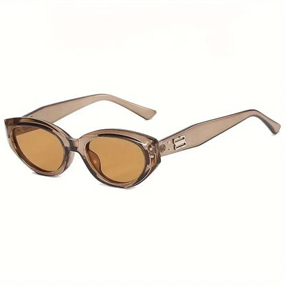 Retro Cat Eye Sunglasses For Women Mirrored Fashion Decorative Shades Props For Beach Party Club