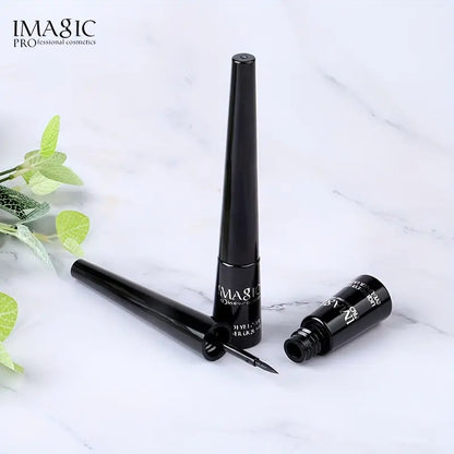 Ultra-Fine Black Liquid Eyeliner Pen - Extra Slim, Smudge-Proof, Long-Lasting & Waterproof - For Bold, Beautiful & Precision All-Day Wear