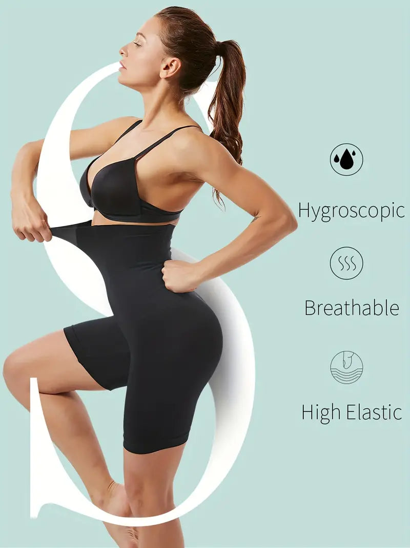 Girdle Tummy Tuck High Waist Shaping Shorts, Tummy Control Compression Shorts To Lift & Shape Buttocks, Women's Underwear & Shapewear Hip Lifting