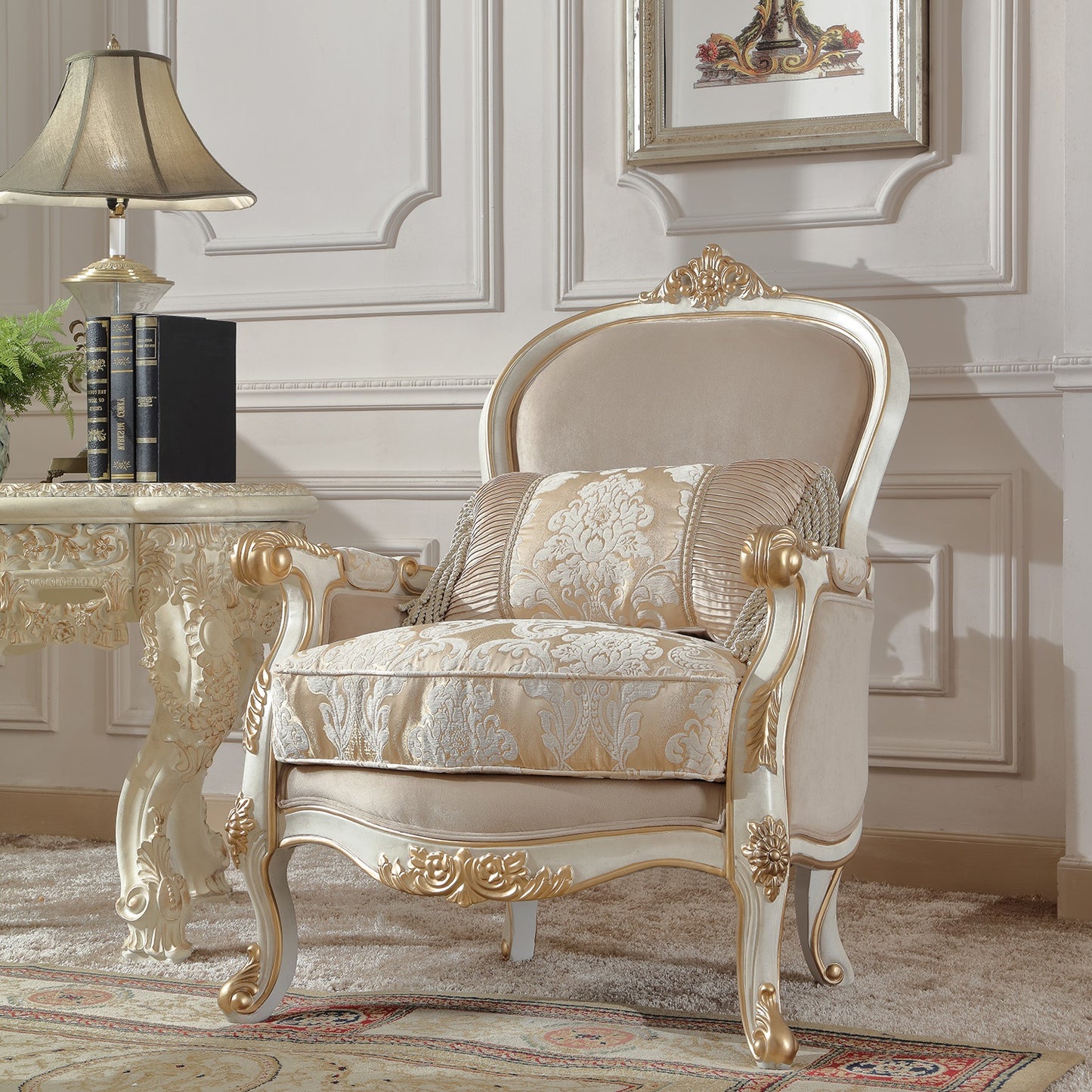 Chair in Plantation Cove White