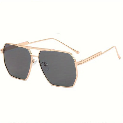 Large Aviator Sunglasses For Women Men Retro Fashion Mirrored Anti Glare Sun Shades For Driving Beach Party