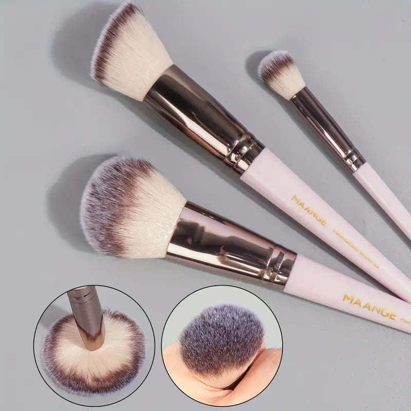 MAANGE Pro Makeup Set, 30 Premium Nylon Bristles Brushes, ABS Rod, Ideal for Normal Skin, Perfect Christmas Gift for Beauty Enthusiasts