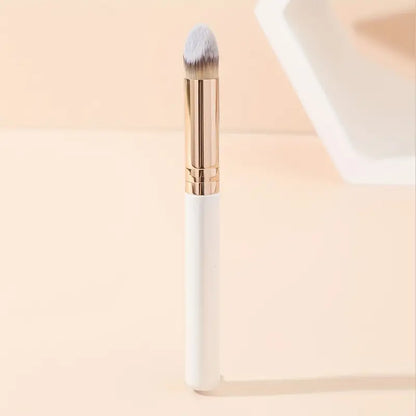 Lipstick Shape Multifunctional Concealer Brush Premium Synthetic Slanted Face Makeup Brush