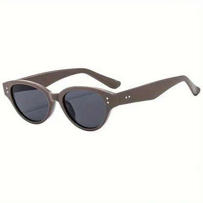 Y2K Cat Eye Sunglasses For Women Men Mirrored Fashion Anti Glare Sun Shades For Beach Party Club