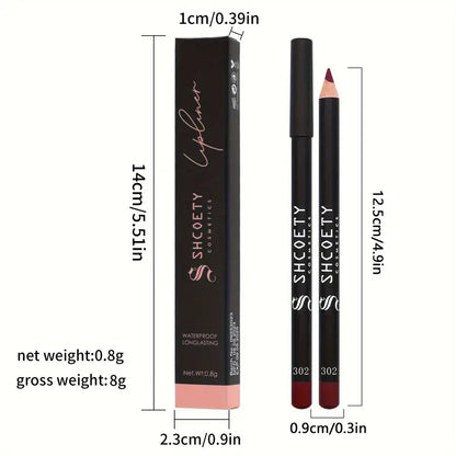 Waterproof Matte Lipstick Pen for Women: Long-lasting, Non-stick Lip Liner, Alcohol-Free & Suitable for All Skin Types