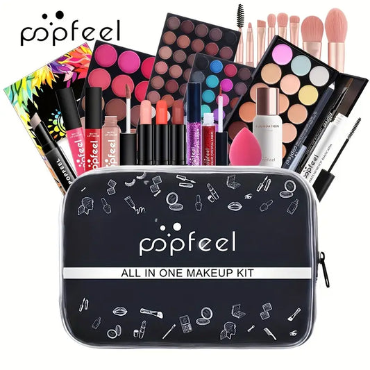 Versatile & Comprehensive Beauty Solution: All-in-One Makeup Set with Mixed Color System - Perfect for All Occasions and Ideal Gift