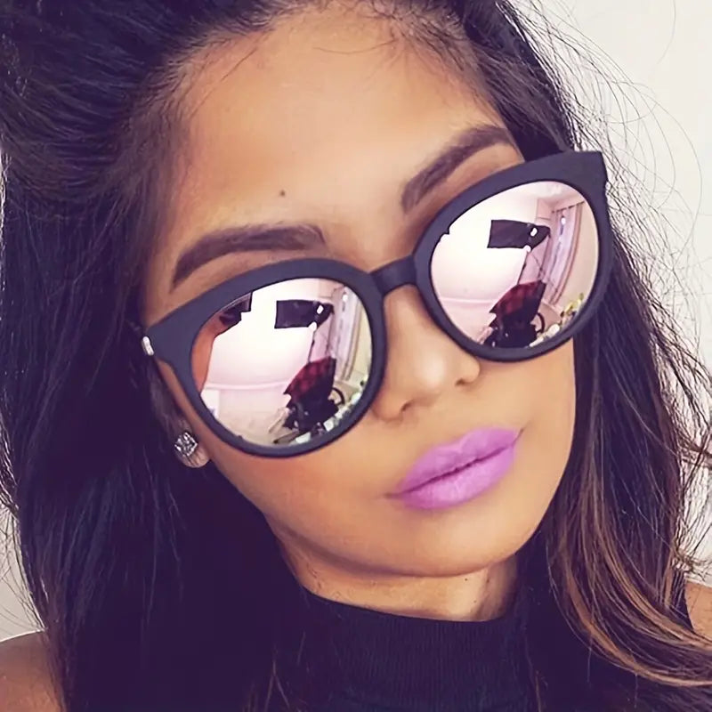 Cat Eye Fashion Sunglasses For Women Men Casual Aviator Glasses Outdoor Photo Prop Eyewear