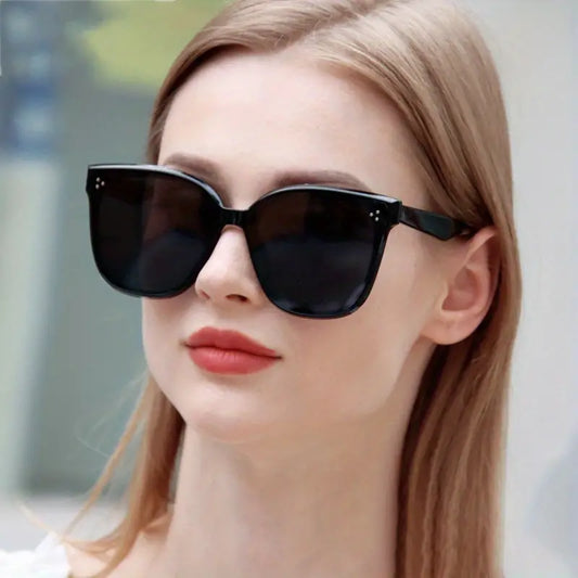 Square Fashion Sunglasses For Women Men Casual Anti Glare Sun Shades For Driving Beach Travel