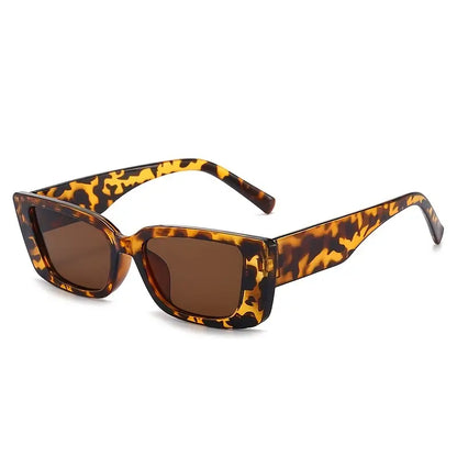 Small Rectangular Sunglasses Hip Hop Multi-color Women's Sunglasses UV Protection Eyewear