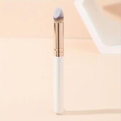 Lipstick Shape Multifunctional Concealer Brush Premium Synthetic Slanted Face Makeup Brush