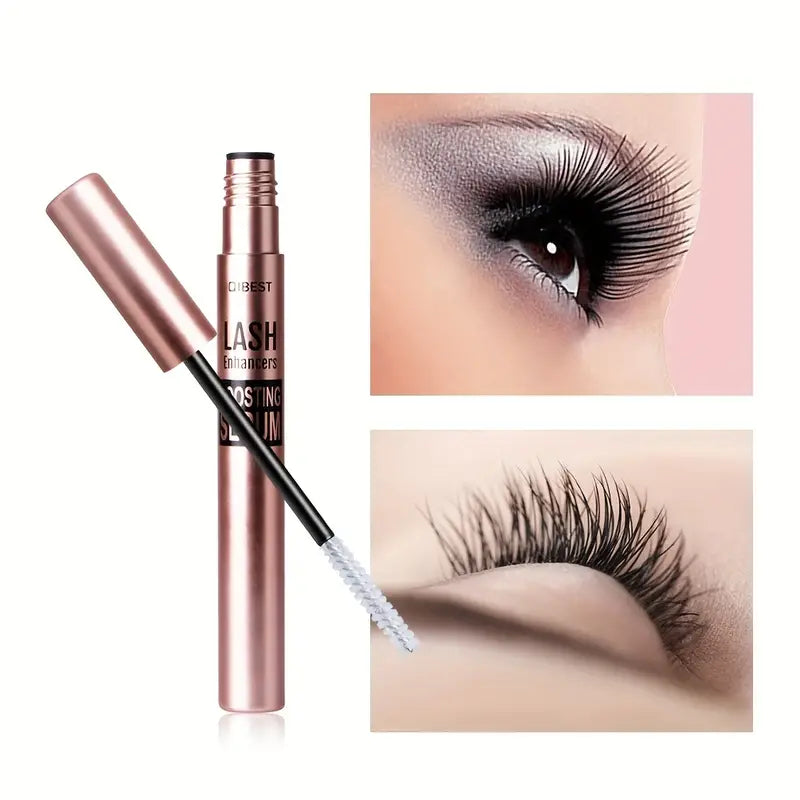 Natural Eyelash Lifting Serum: Nourishing Care for Longer, Healthier Lashes, Enhanced Mascara Application (Non-Waterproof)