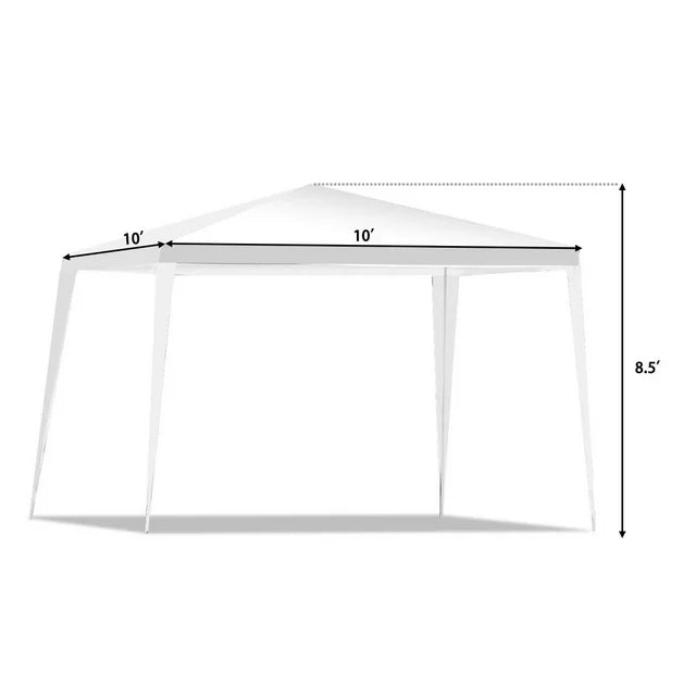 Outdoor Heavy Duty 10'x10' Canopy Party Wedding Tent Gazebo Pavilion Cater Event