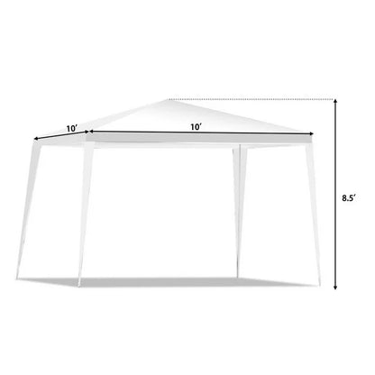 Outdoor Heavy Duty 10'x10' Canopy Party Wedding Tent Gazebo Pavilion Cater Event