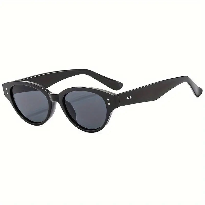 Y2K Cat Eye Sunglasses For Women Men Mirrored Fashion Anti Glare Sun Shades For Beach Party Club