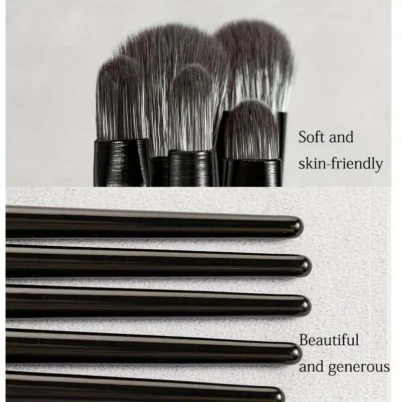 8pcs Eyeshadow Brush Set For Blending, Smudging, Winged Liner, Crease, Highlighting, Small Detailing And More, For Delicate Eye Makeup