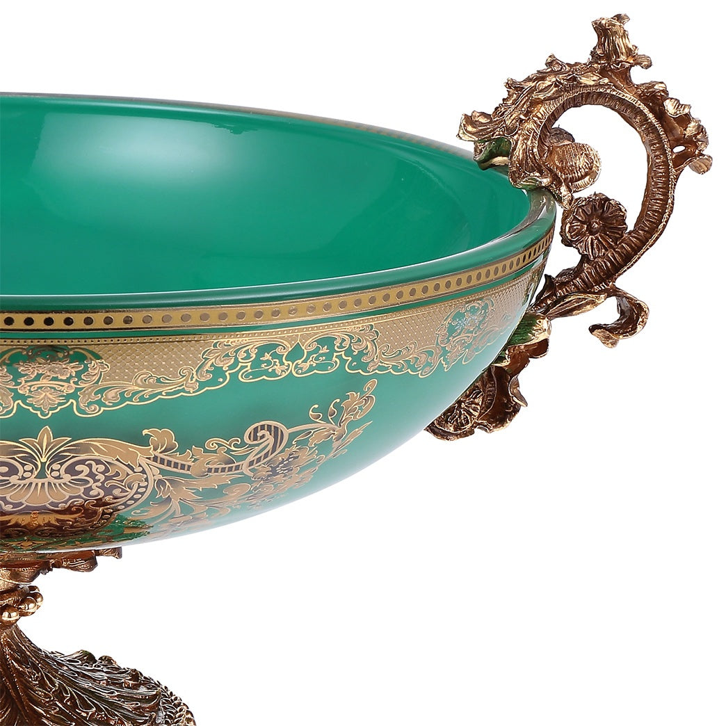 Bowl Bronze / Emerald Green / Gold