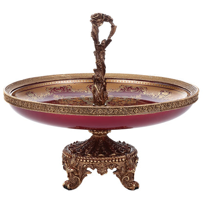 Bowl Bronze Ruby Red Gold