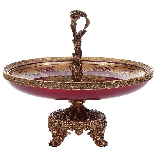 Bowl Bronze Ruby Red Gold