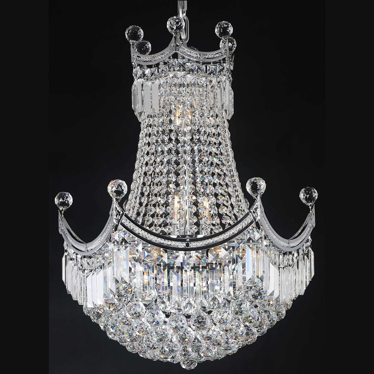 Chandelier Silver