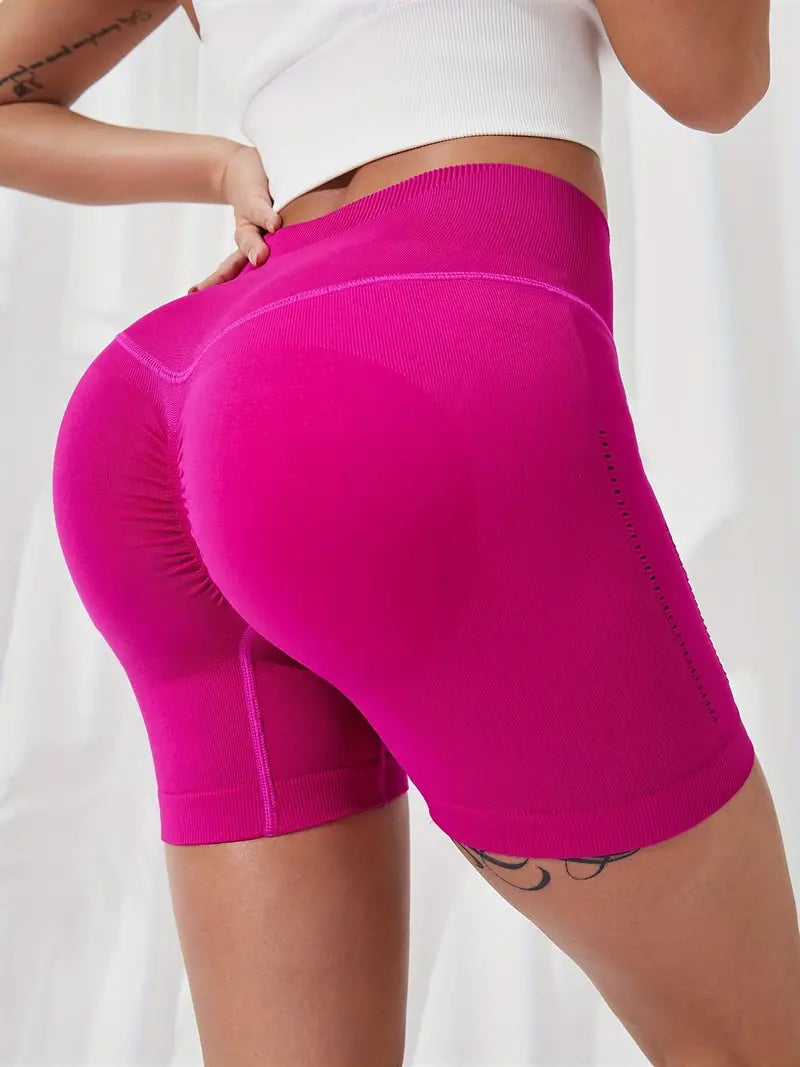 High Waist Yoga Shorts for Women - Slimming and Comfortable Activewear