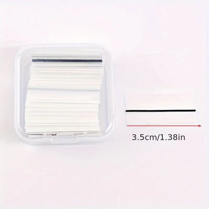 40-Pack, Easy-to-use Self-Adhesive Eyelash Strips in Black with Built-In Eyeliner, Waterproof & Windproof, Versatile Lengths, Captivating Natural Look, Reusable