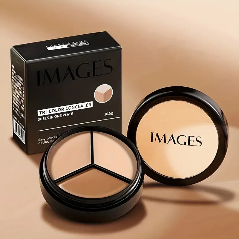 High-Coverage, Multi-Tone Concealer & Contour Cream – Natural Effect, Full Coverage for Spots, Acne & Dark Circles, Suitable for All Skin Types, Ample 1.7 Fl Oz