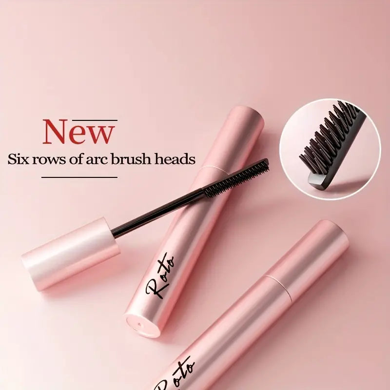 Mascara bouclé imperméable : boostez considérablement vos cils avec une formule facile à mettre en forme, anti-taches et sans cruauté envers les animaux (noir) 