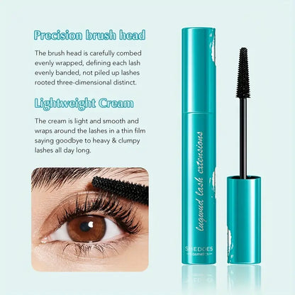 Thick And Long Mascara, Waterproof, Smudge Proof, Sweat Proof Mascara, Easy Removing Lashes Extension Makeup Tool