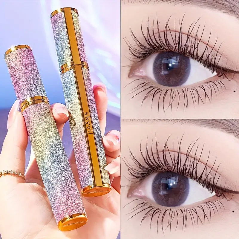 Ultimate Starry Sky Mascara – Curling, Lengthening, Waterproof, Long-Lasting, Smudge-Proof, Fragrance-Free & Suitable for All Skin Types - Perfect for Beginners