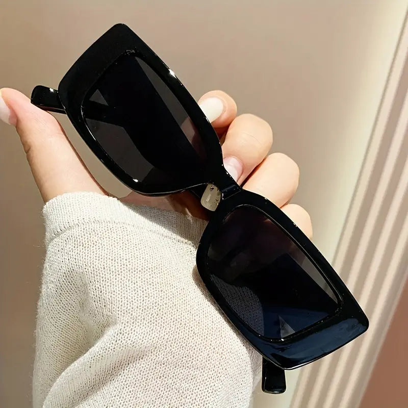 Rectangle Fashion Sunglasses For Women Men Summer Anti Glare Sun Shades Glasses For Party Beach Travel