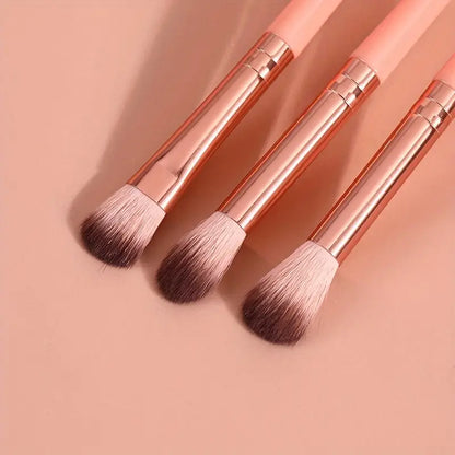 Makeup Brush Set, 10pcs Eye Makeup Cover Brush, Portable Soft Eyeshadow Brush Eyebrow Brush Nose Shadow Brush