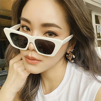 Y2K Cat Eye Sunglasses For Women Men Punk Hiphop Fashion Anti Glare Sun Shades For Beach Party Club