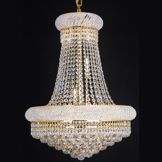 Chandelier Golden Brass