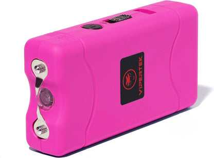 Stun Gun for Self Defense Rechargeable with LED Flashlight Taser Gun