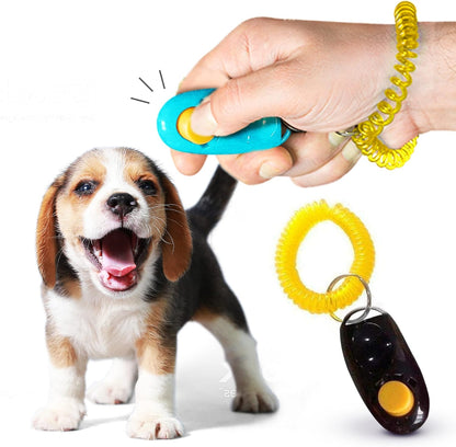 2-Pack Dog Clicker for Training with Wrist Bands Pet Cat Dog Training Clickers & Behavior Support